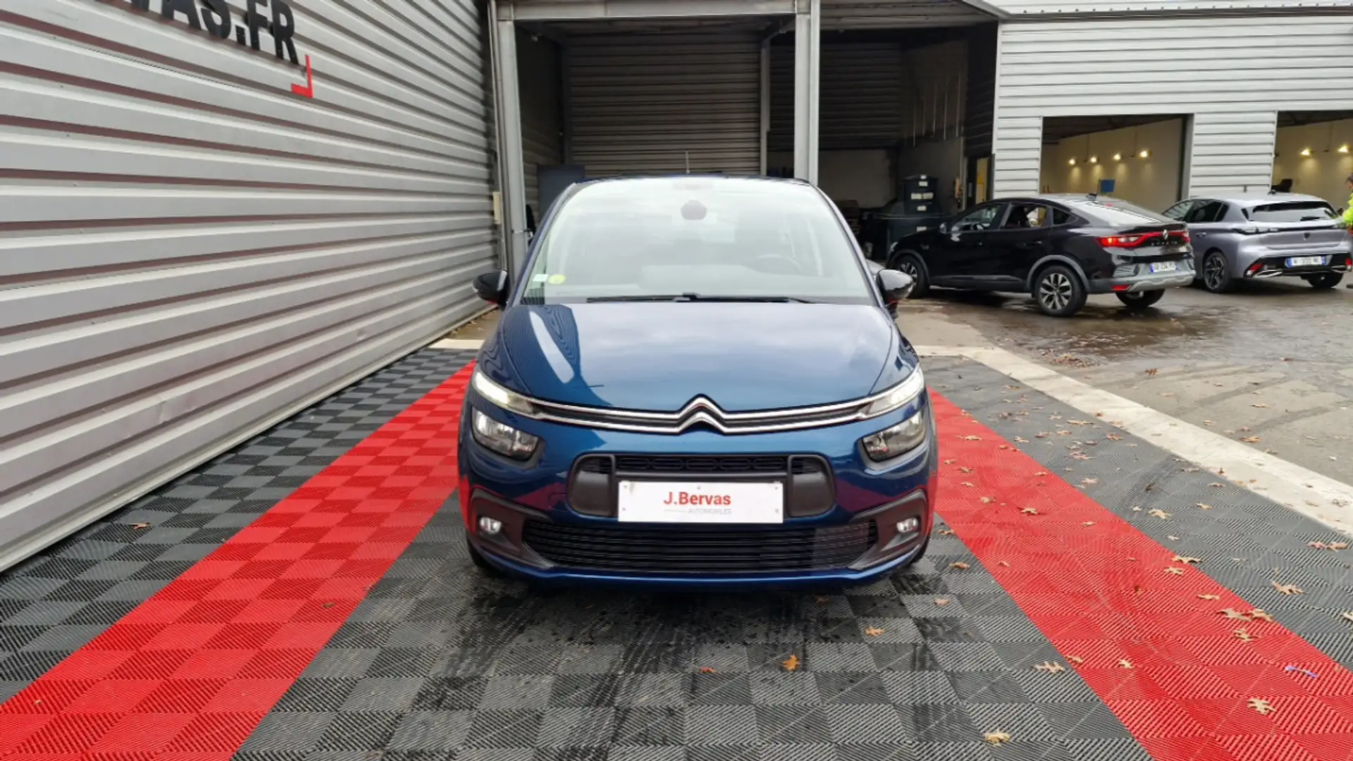 Citroen Grand C4 SpaceTourer bluehdi 130 ss bvm6 business Bleu - 2