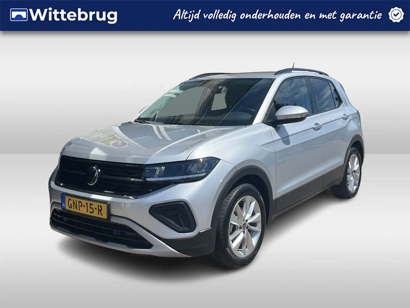Volkswagen T-Cross 1.0 TSI Life Edition / AUTOMAAT/ GARANTIE TM 10-20 Grijs - 1