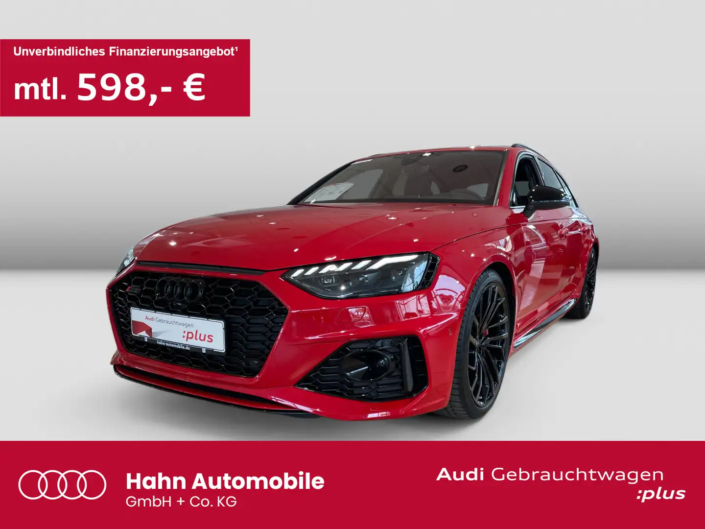 Audi RS4 2.9TFSI quat Tiptrc HUD Pano 360° B+O Rot - 1
