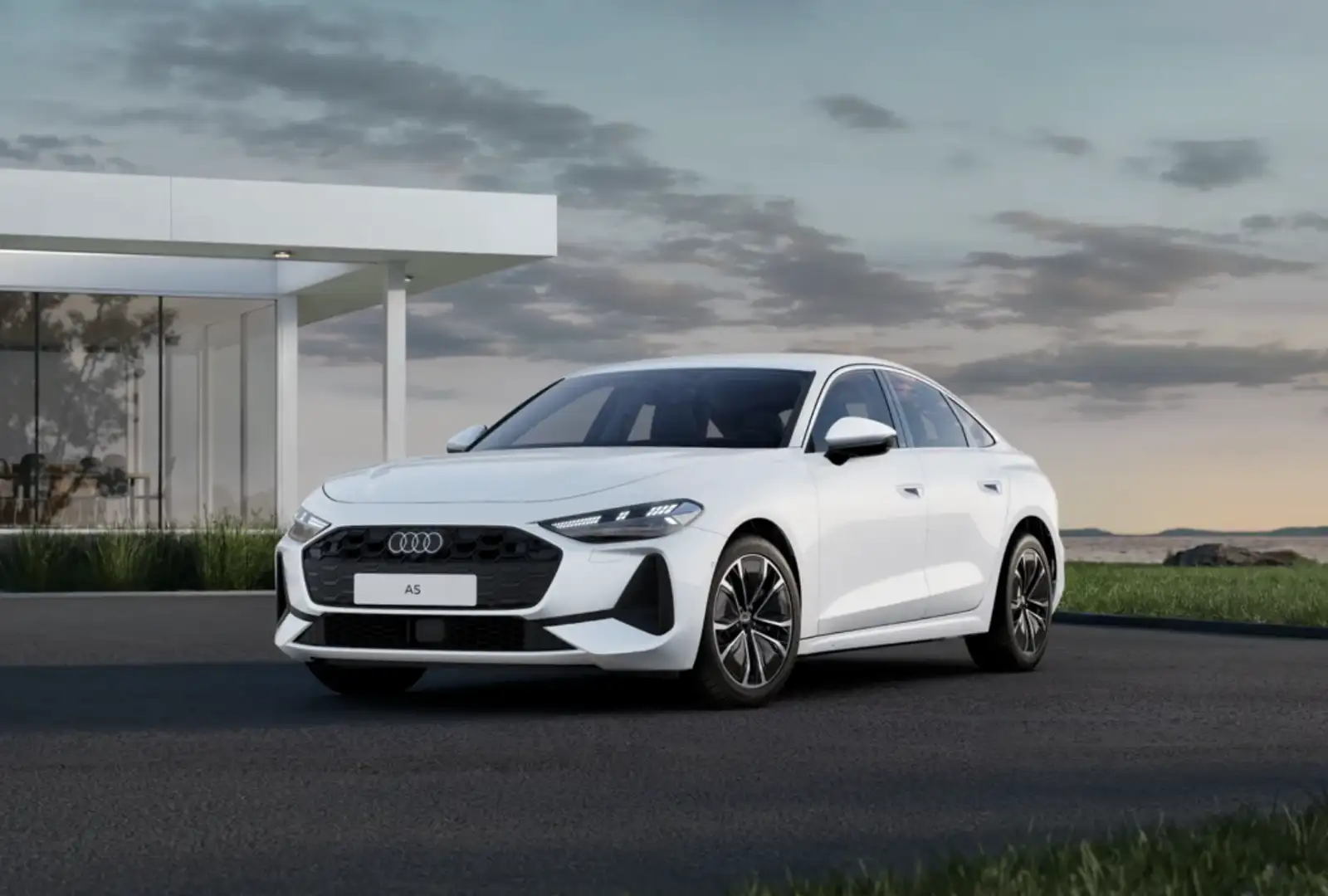 Audi A5 2.0TDI S line S tronic 150kW Blanco - 1