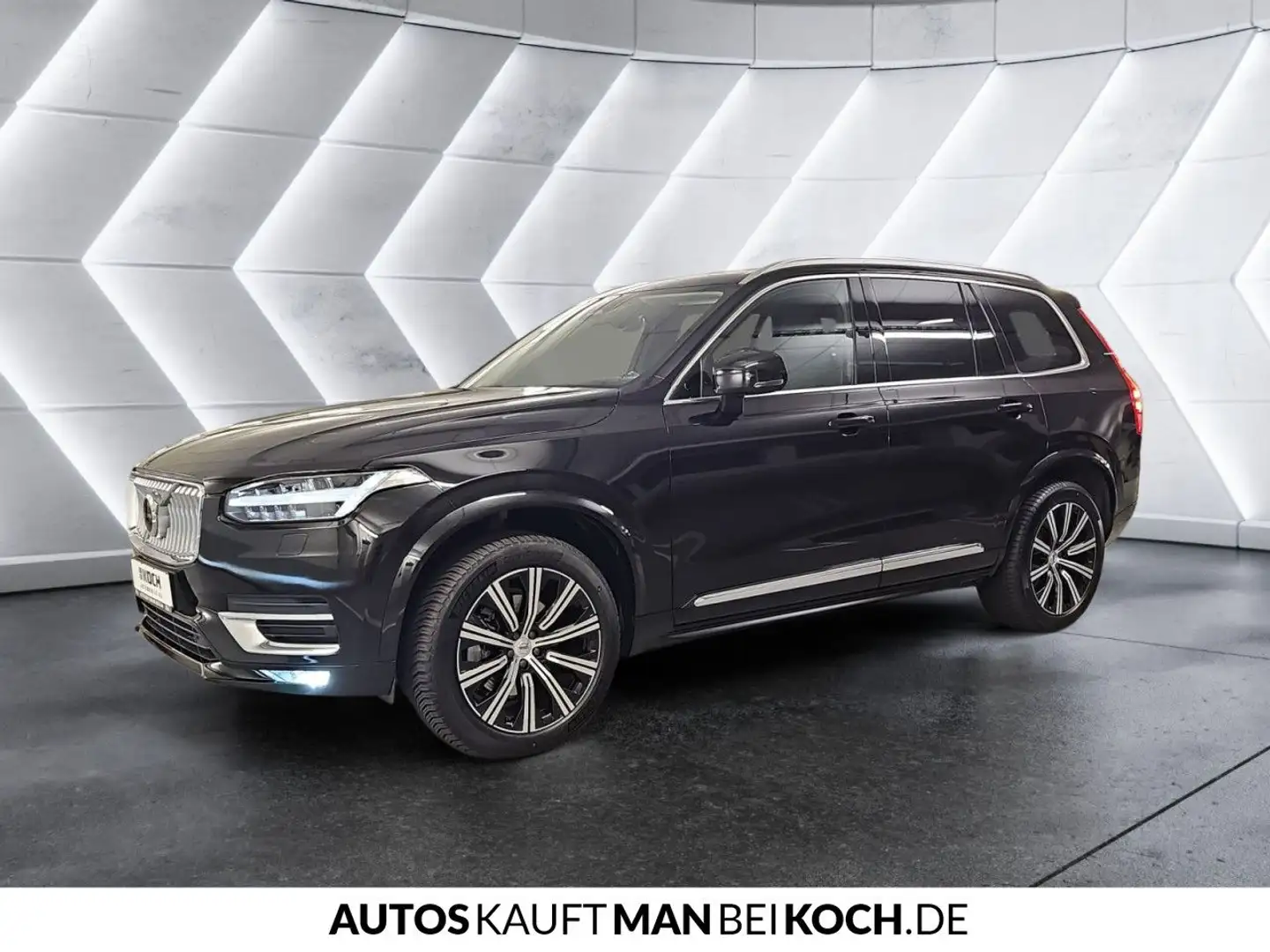 Volvo XC90 B5 D AWD Plus Bright ACC BLIS MEM V-LED H&K Schwarz - 2