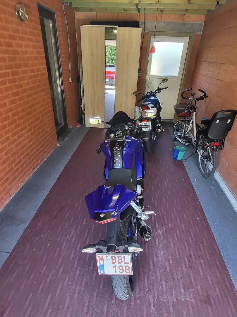Yamaha YZF-R125 leovince Bleu - 2