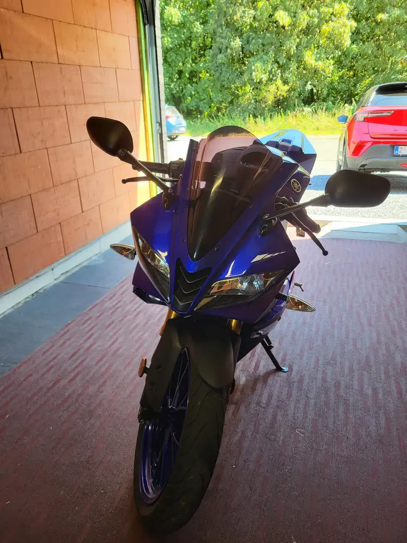 Yamaha YZF-R125 leovince Bleu - 1