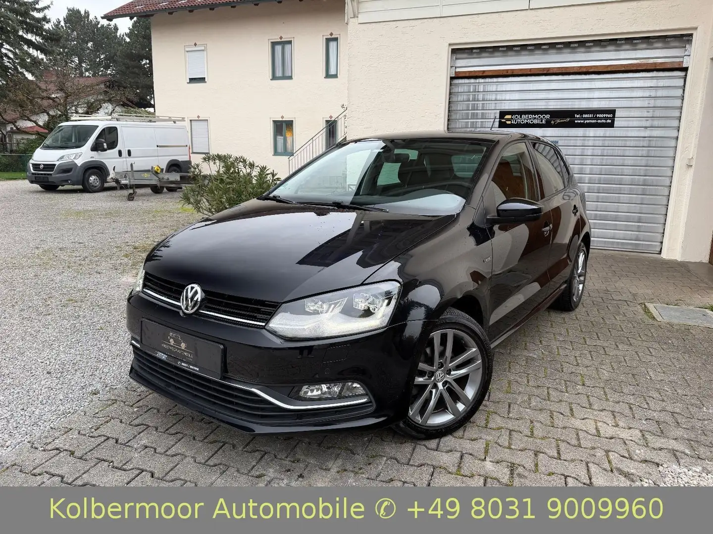 Volkswagen Polo V Lounge Automatik|SHZ|ALU Schwarz - 1