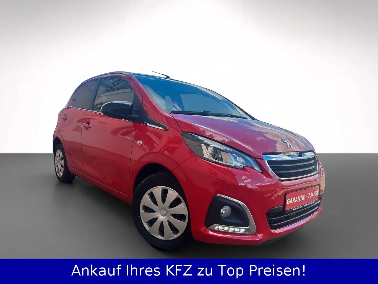Peugeot 108 Allure 5-Trg+Klima+PDC+Sitzheiz+Navi+Tempom Rot - 2