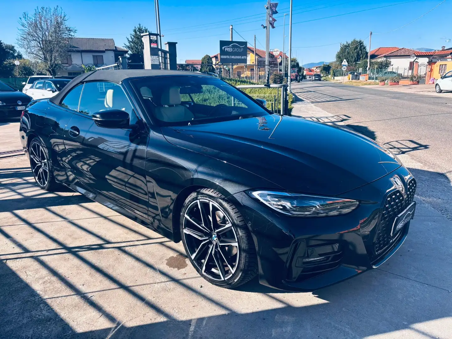 BMW 420 Serie 4 G23 2020 Cabrio 420d Cabrio mhev48v Msport Zwart - 2