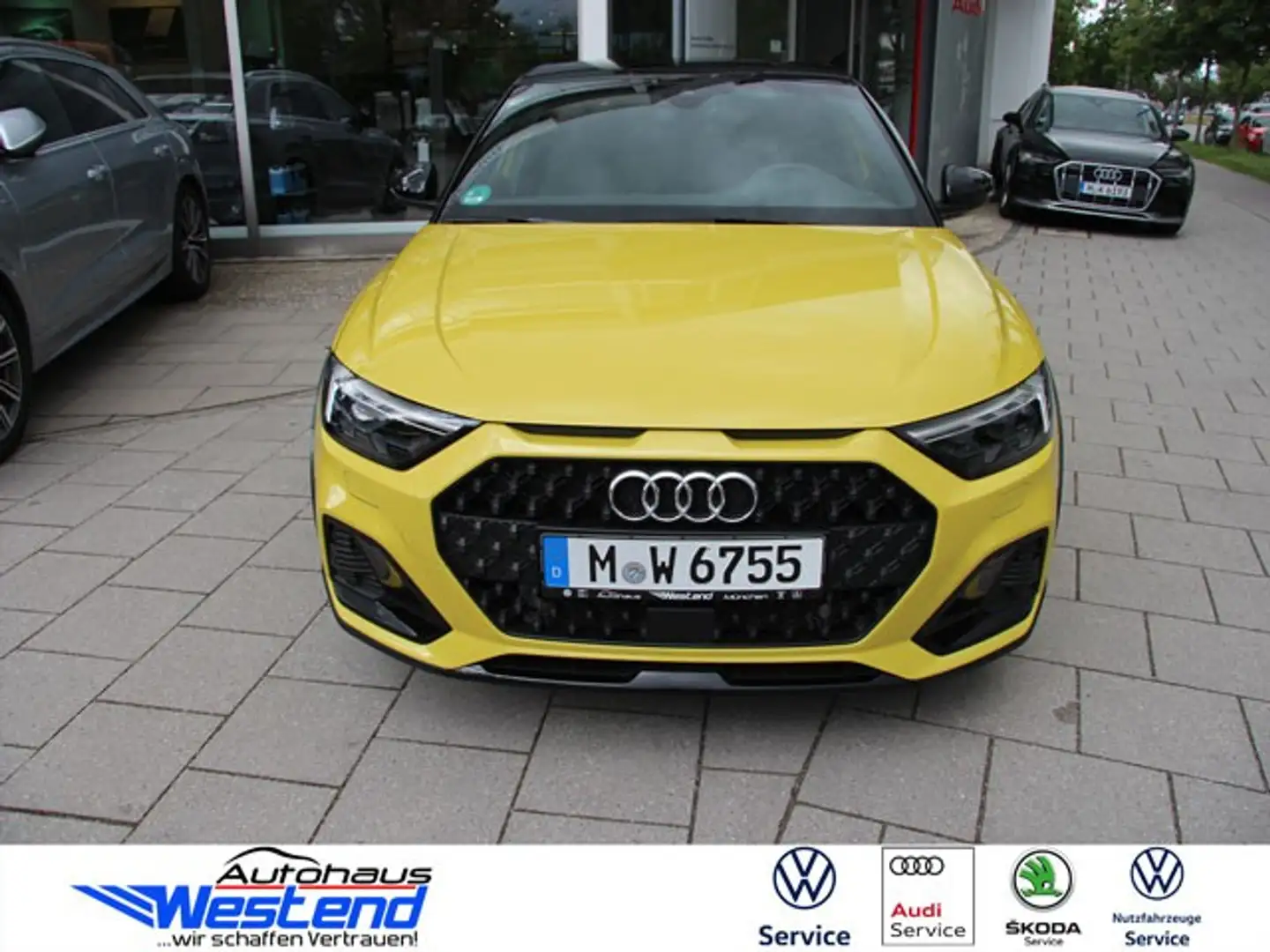 Audi A1 Sportback 30 1.0l TFSI 85kW LED VC Tempomat PDC Jaune - 1