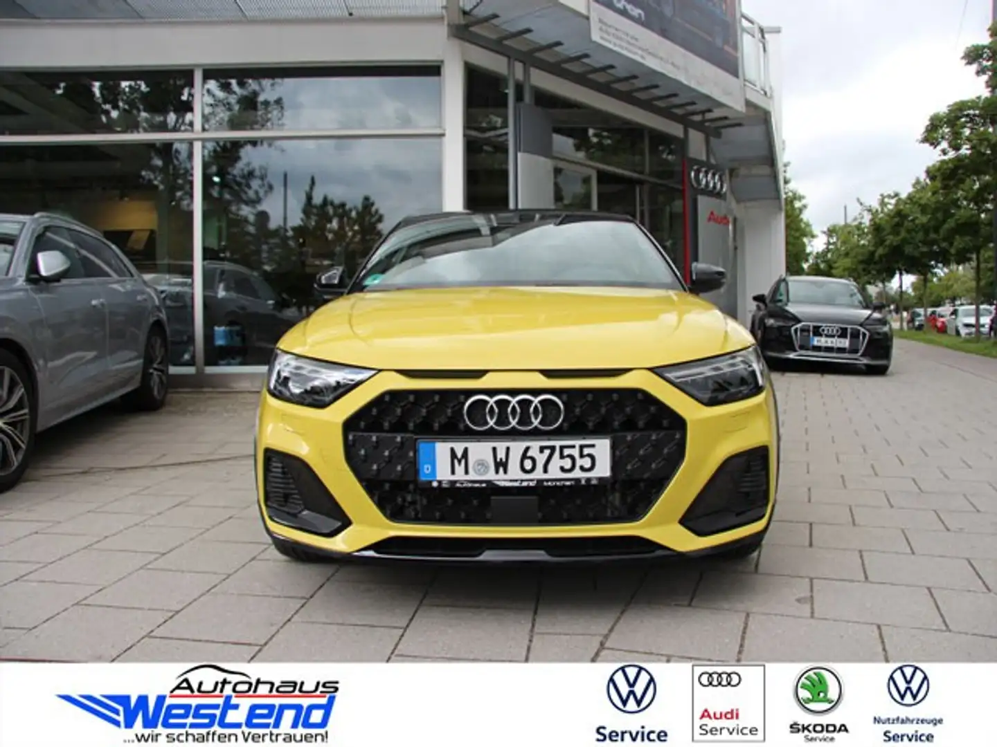 Audi A1 Sportback 30 1.0l TFSI 85kW LED VC Tempomat PDC Jaune - 2