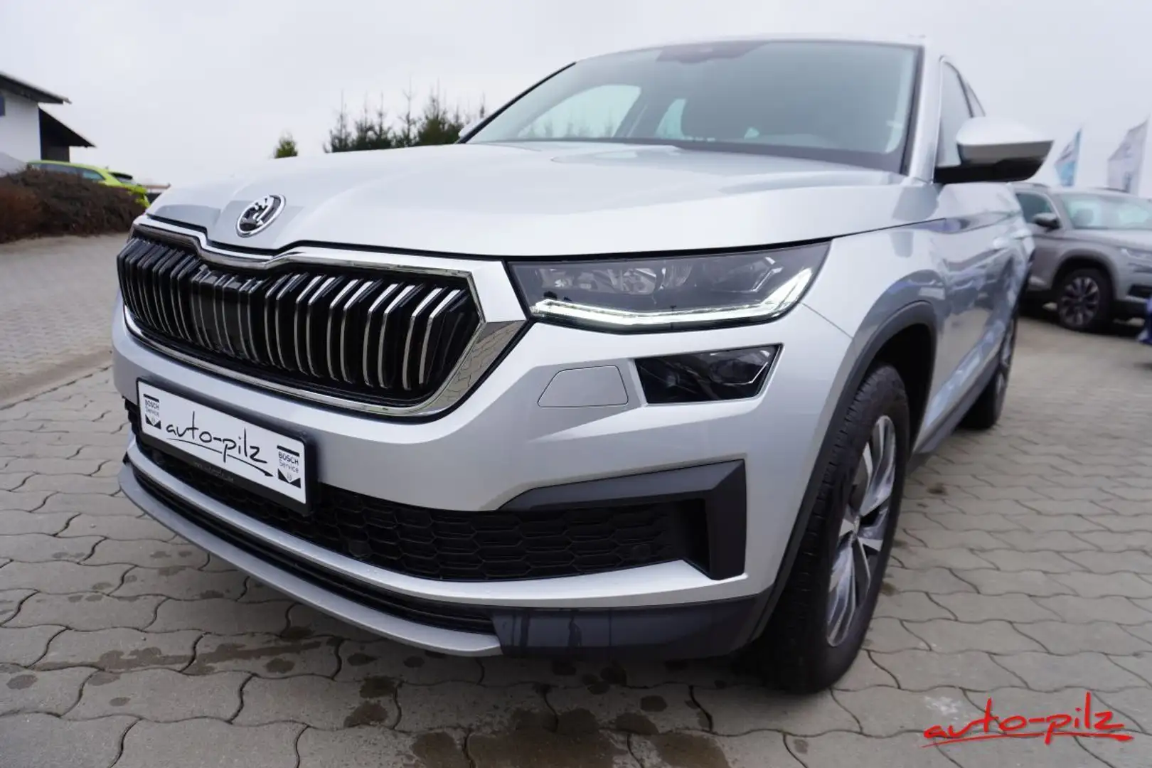 Skoda Kodiaq Style DSG LED Navi 7 Sitze Stříbrná - 1