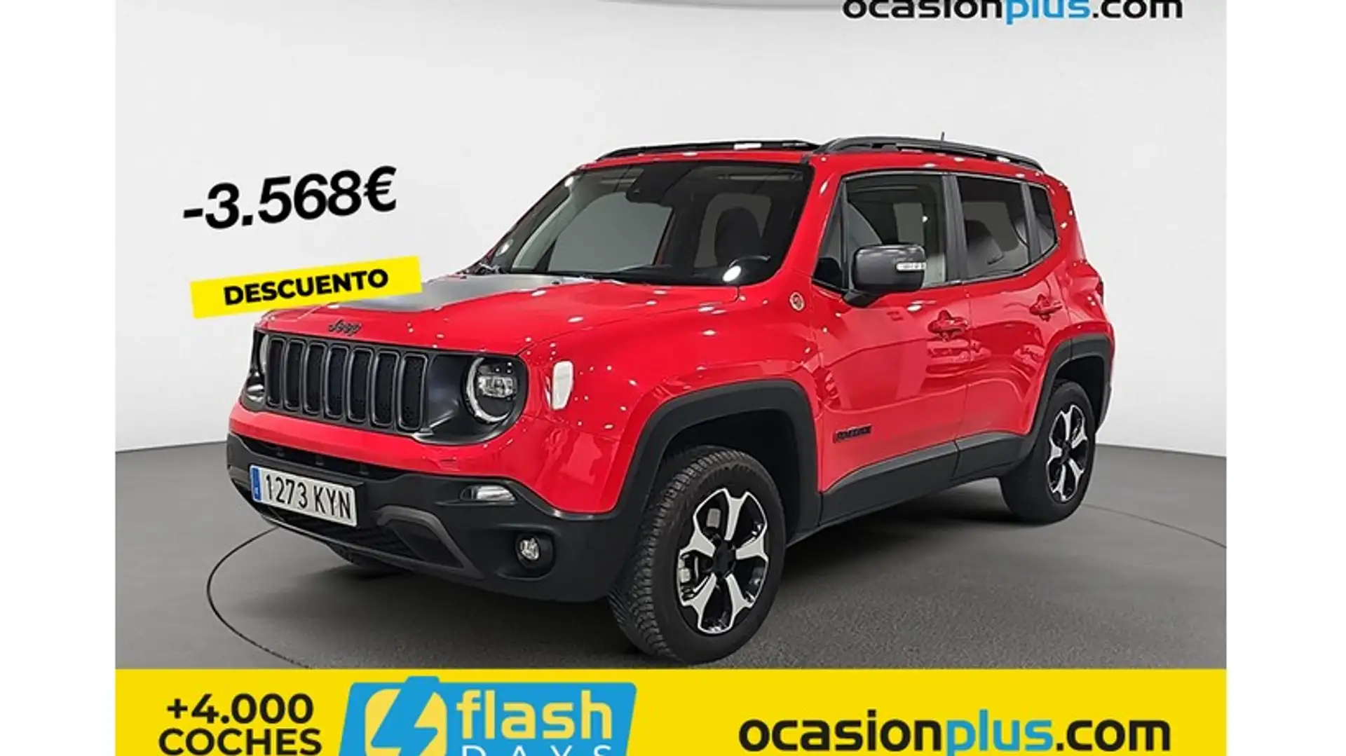 Jeep Renegade 2.0Mjt Trailhawk 4x4 Low Auto 170 Rojo - 1