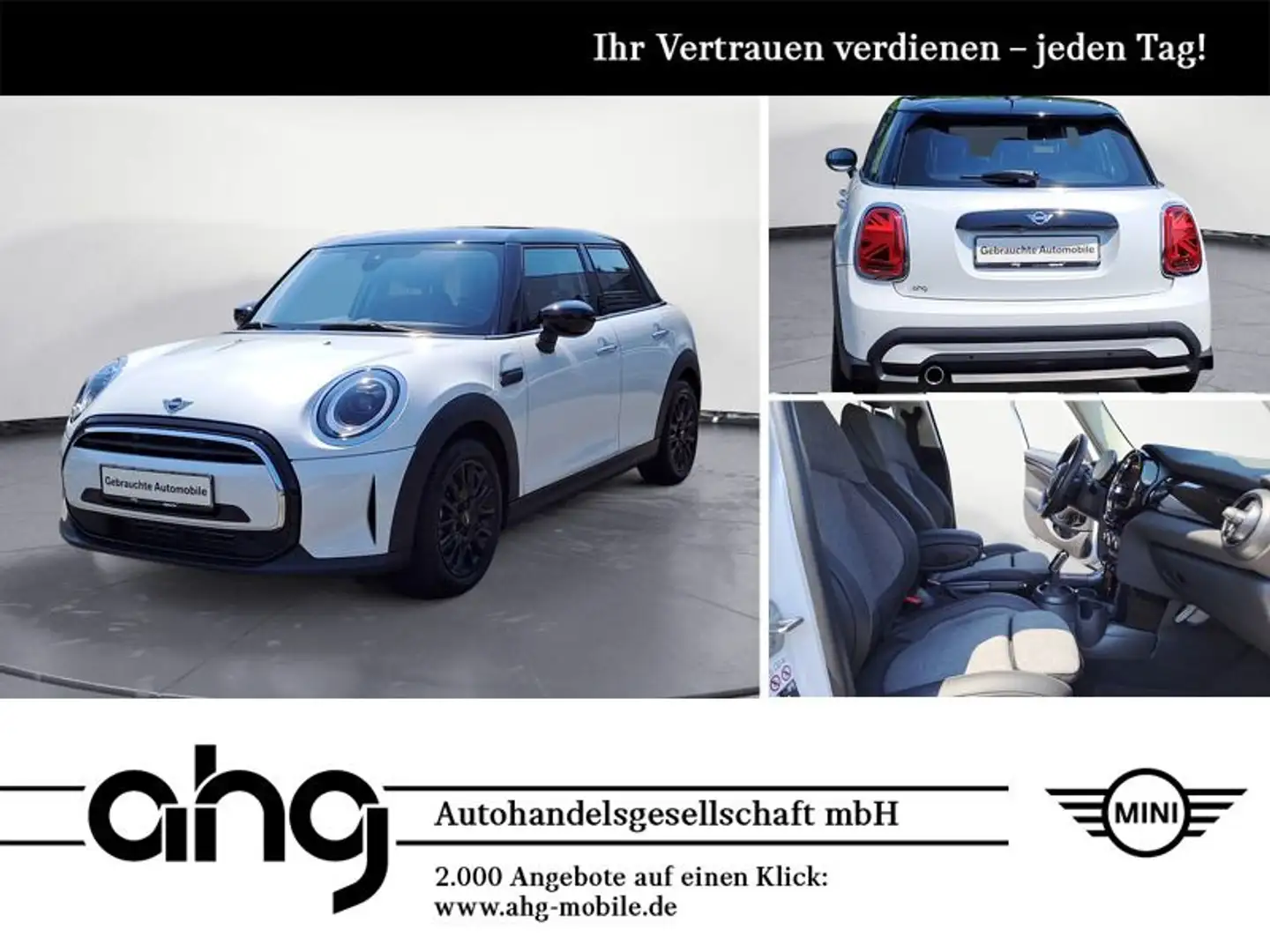 MINI Cooper Classic Trim Aut. Klimaaut. PDC Navi Sitz Weiß - 1
