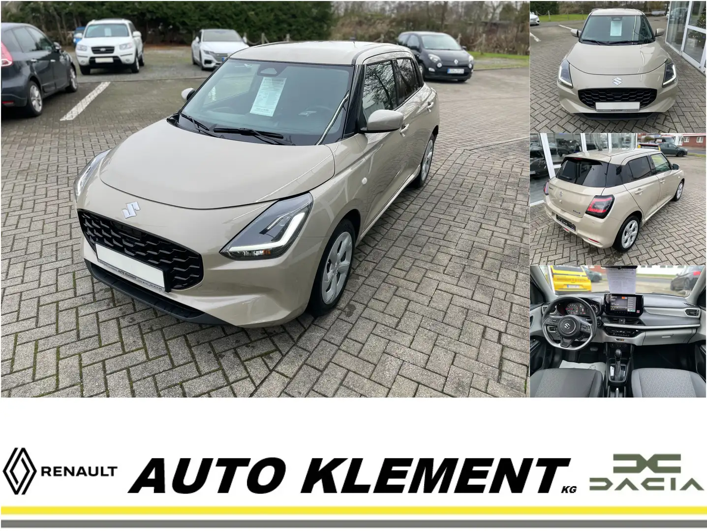 Suzuki Swift Dualjet Hybrid Comfort CVT Automatik, Kamera, CarP Beige - 1