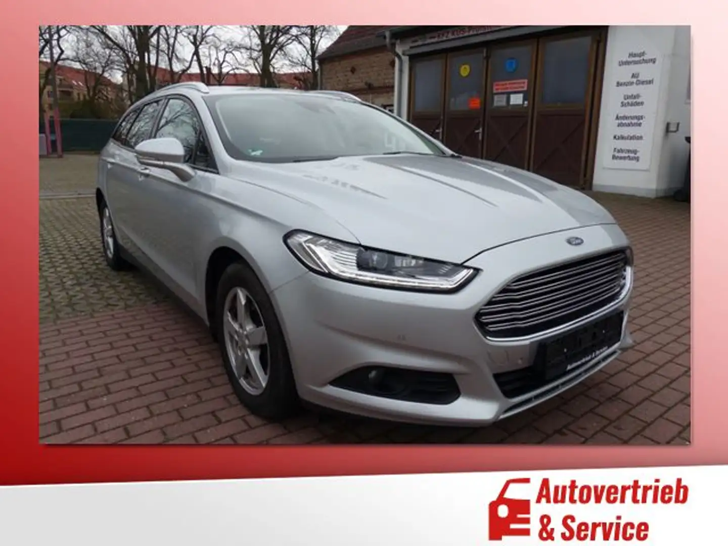 Ford Mondeo 2.0 TDCi  Autom. Navi,Sitzh.,Tempom.,LED Silber - 1