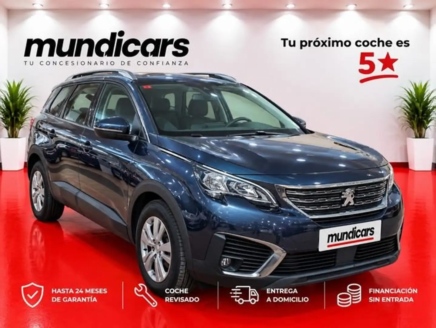 Peugeot 5008 Active 1.6L BlueHDi 88kW (120CV) S&S Azul - 1