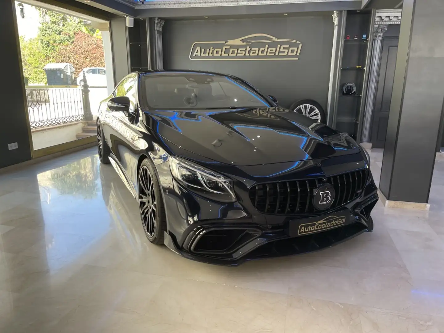 Mercedes-Benz S 63 AMG Coupé 4Matic+ 9 SpeedShift Bleu - 2