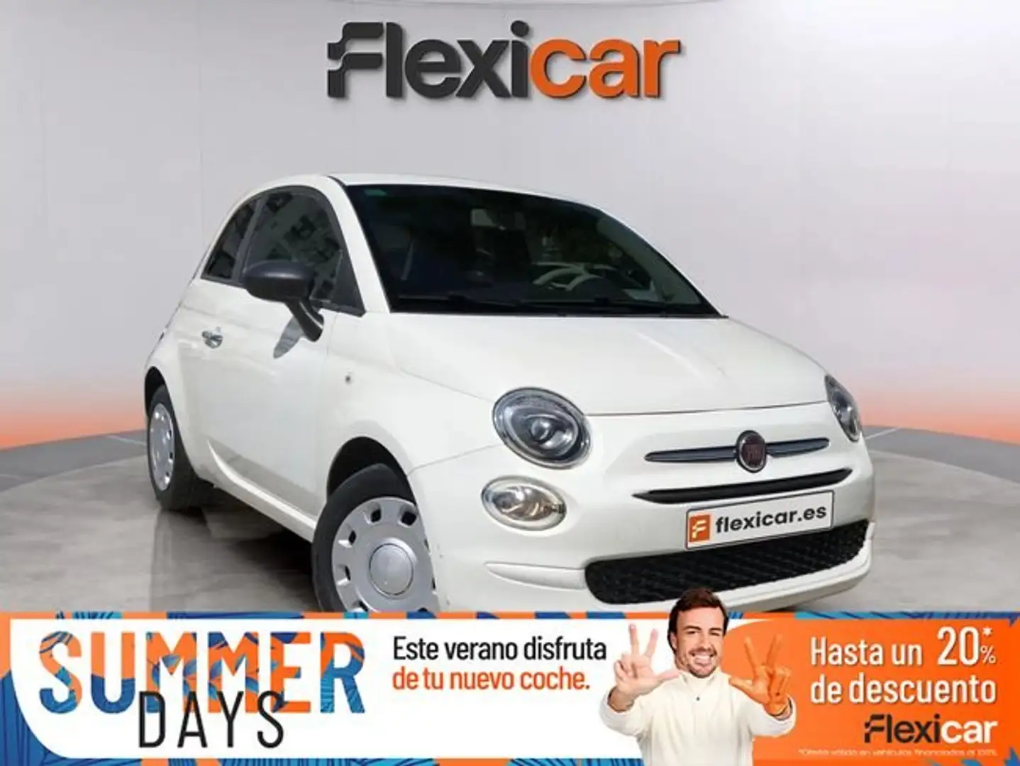 Fiat 500 1.2+8v+69+CV+Lounge Blanco - 1