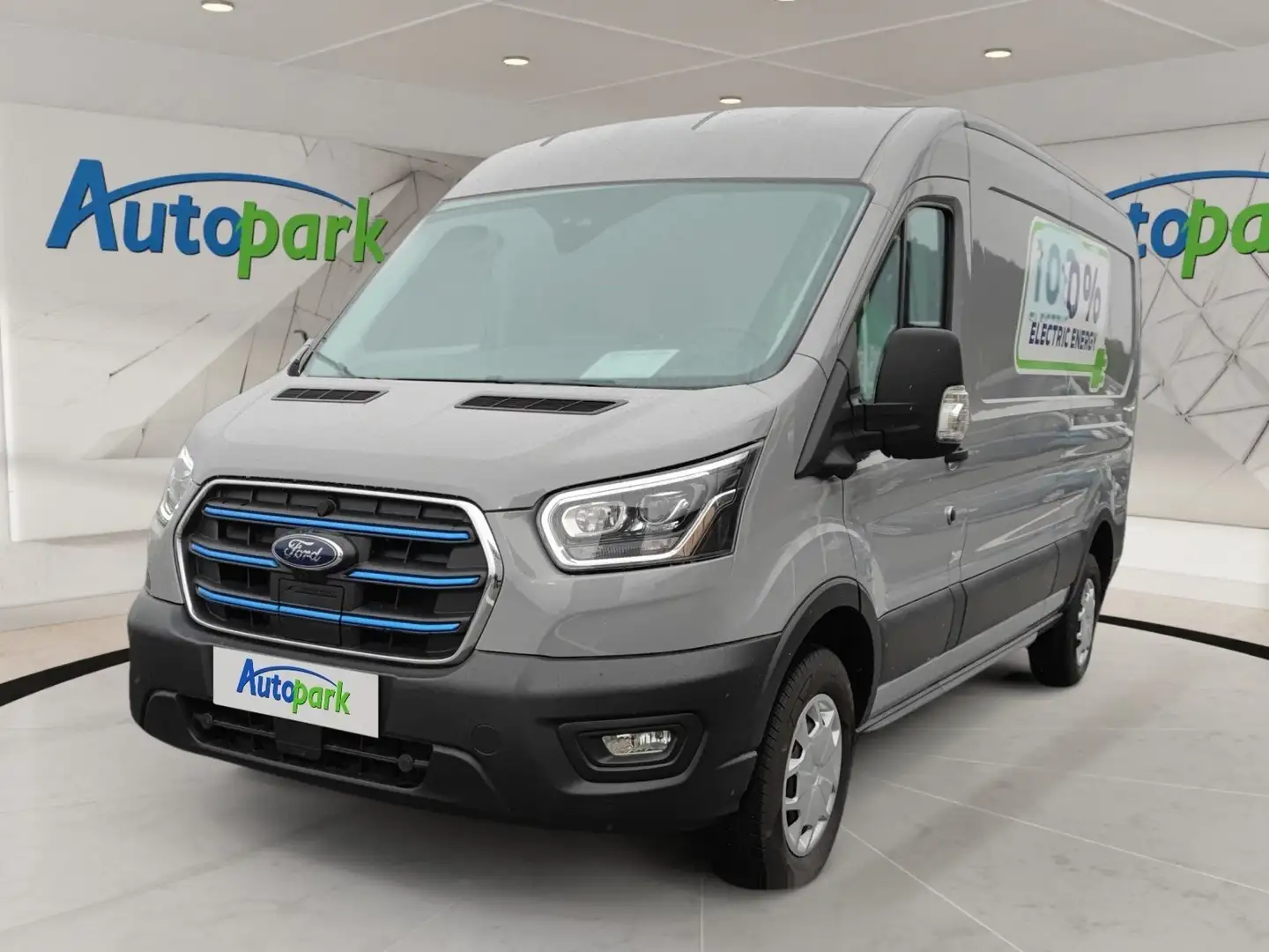 Ford Transit Kastenwagen 425 L3H2 Elektro Grau - 1