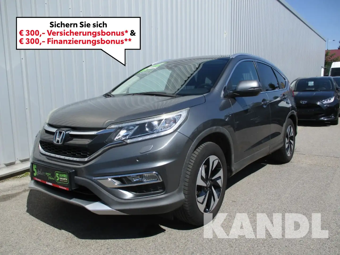 Honda CR-V 1.6 i-DTEC Lifestyle SHZ+Winterp.+2xKlima Grau - 1