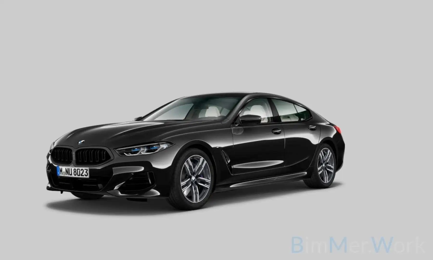 BMW 840 Laser 360° HUD SoftCl DisplKe Fekete - 1