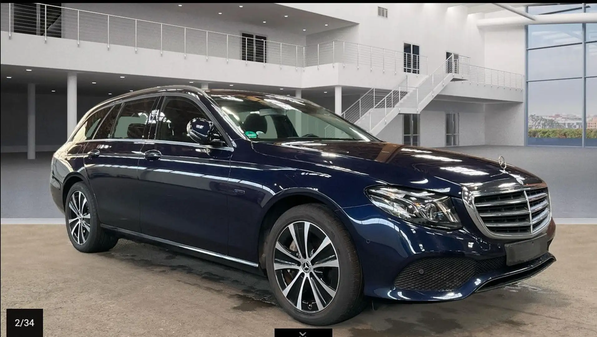 Mercedes-Benz E 300 de Kamera*Comand*Mulbeam*Diebstahlschutzpa Blau - 2