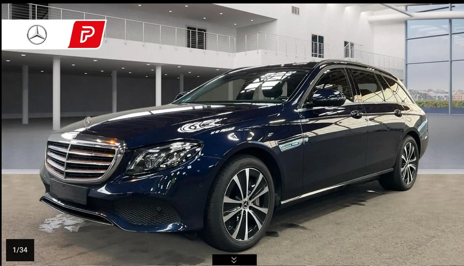 Mercedes-Benz E 300 de Kamera*Comand*Mulbeam*Diebstahlschutzpa Blau - 1