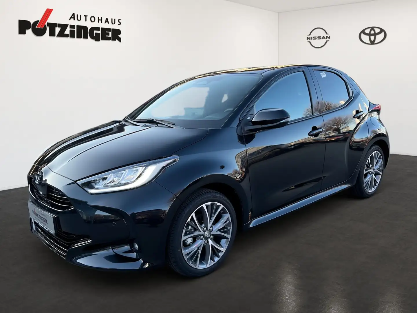 Toyota Yaris 1.5 Hybrid Style,Carplay,LED,DAB,Kamera Schwarz - 1