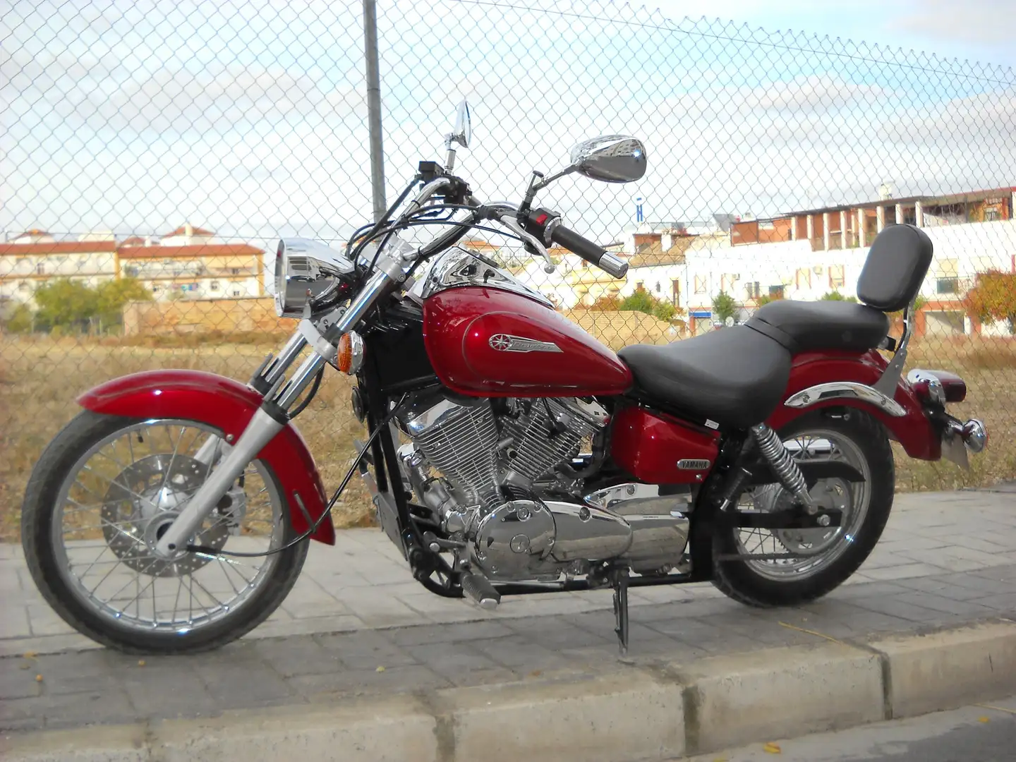 Yamaha XVS 250 DRAG STAR Rosso - 1
