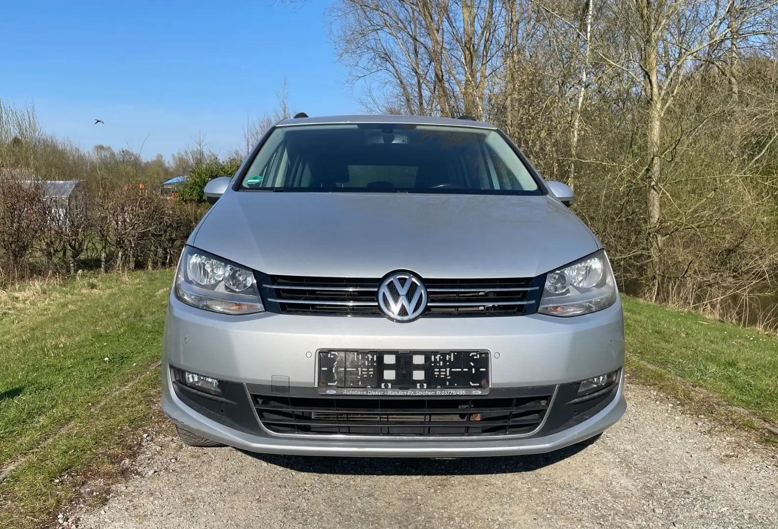 Volkswagen Sharan Comfortline 1.4l TSI 7Sitzer Tüv=11/26 VB Silber - 2