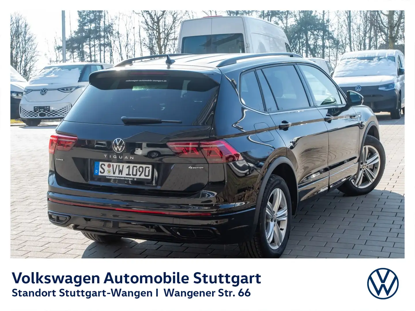 Volkswagen Tiguan Allspace R-Line 2.0 TDI DSG 142 kW Schwarz - 2
