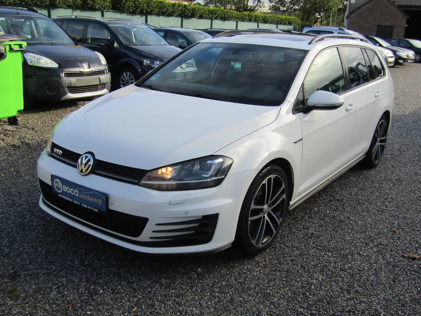 Volkswagen Golf Variant SW 2.0 CR TDi DSG GTD Bianco - 2