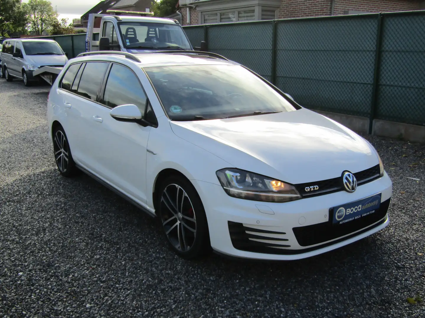Volkswagen Golf Variant SW 2.0 CR TDi DSG GTD Bianco - 1