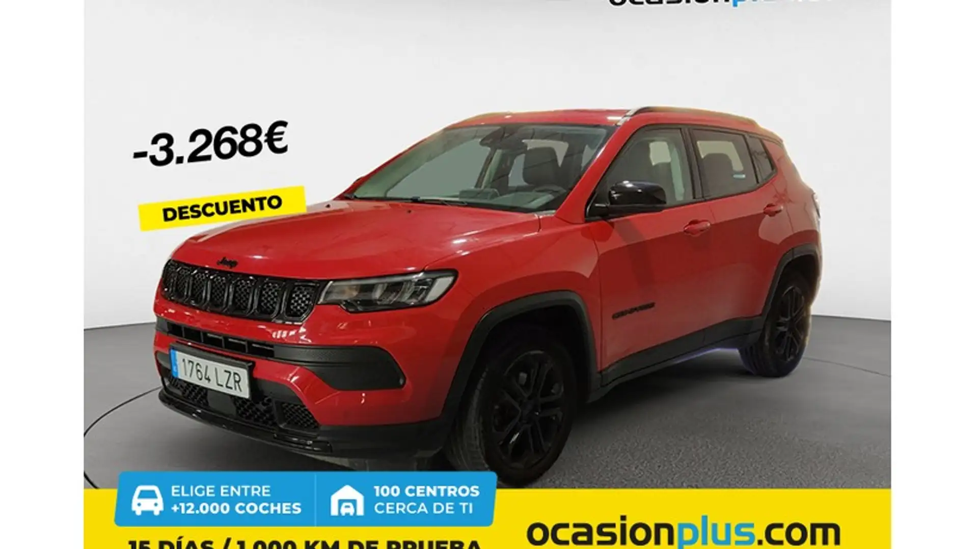 Jeep Compass 1.3 Gse T4 Night Eagle 4x2 130 Rojo - 1