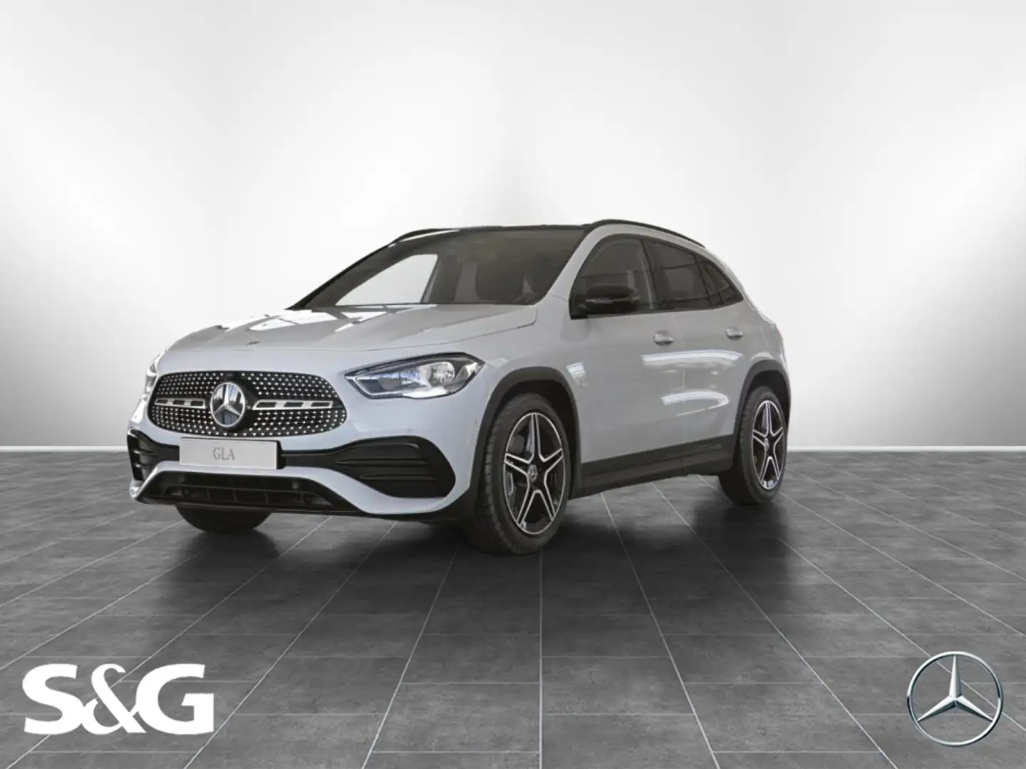 Mercedes-Benz GLA 250 e AMG AHK+PANO+TOTWINKEL+360°+MEMORY+19" Weiß - 1