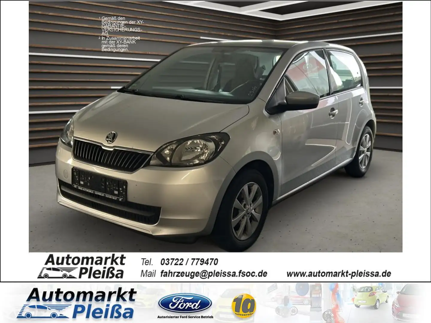 Skoda Citigo 1.0 MPI Ambition Silber - 1