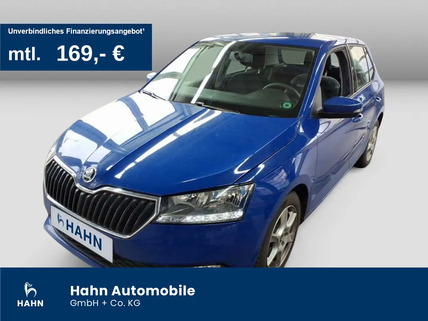 Skoda Fabia 1.0 TSI Cool Plus Sitzheizung PDC/h Blau - 1