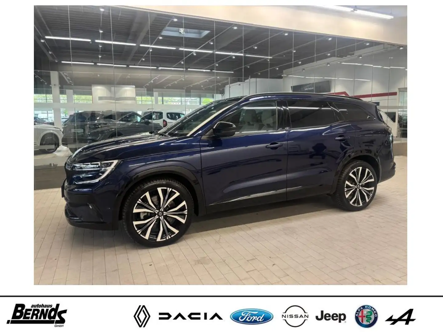 Renault Espace E-TECH Full Hybrid 200 Iconic 7-Sitzer Bleu - 1