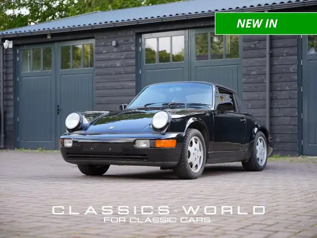Porsche 964 911 Carrera 2 Cabriolet â Black â Manual