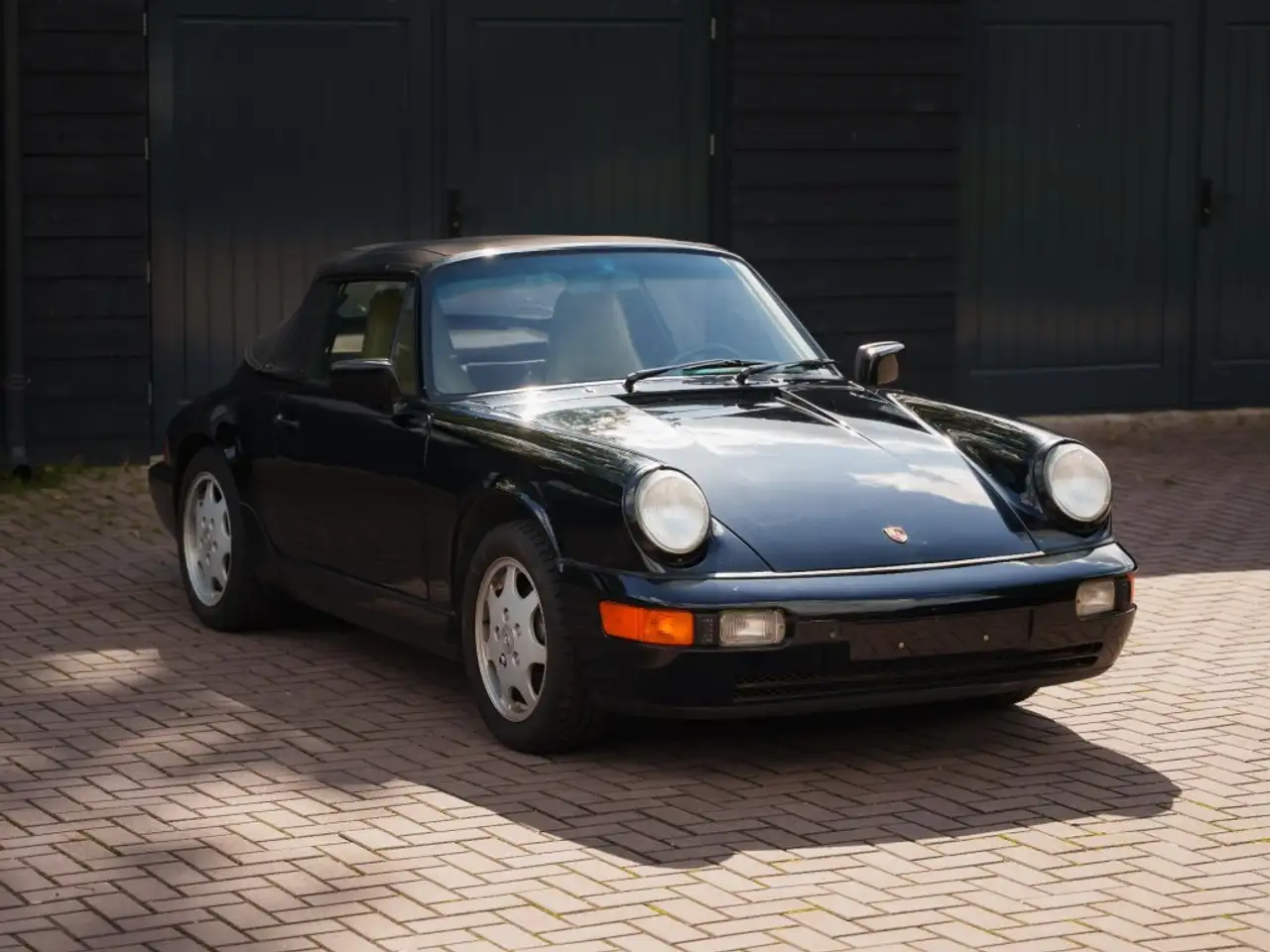 Porsche 964 911 Carrera 2 Cabriolet â Black â Manual, foto 12