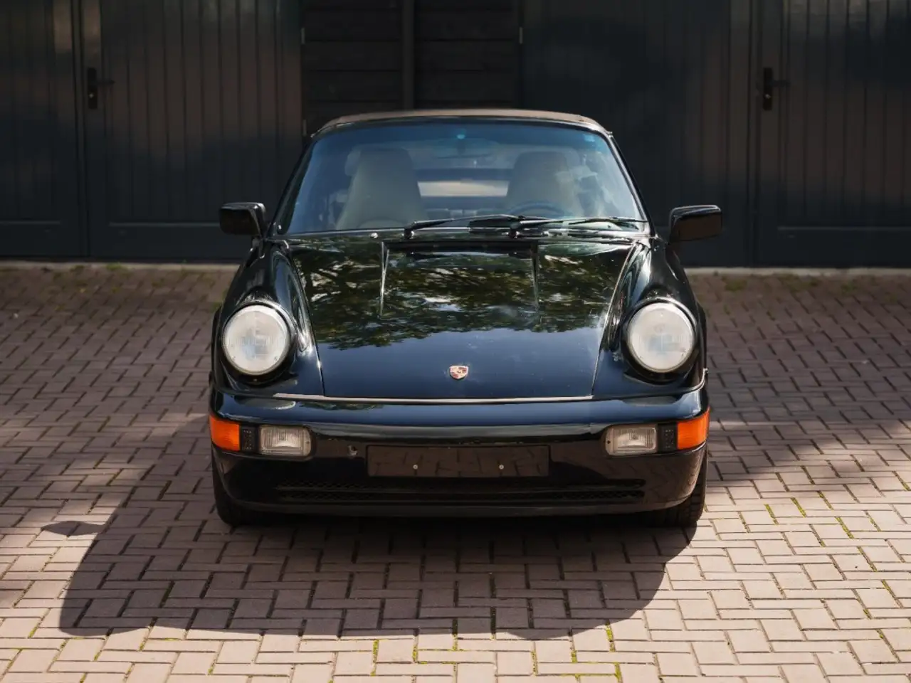 Porsche 964 911 Carrera 2 Cabriolet â Black â Manual, foto 11