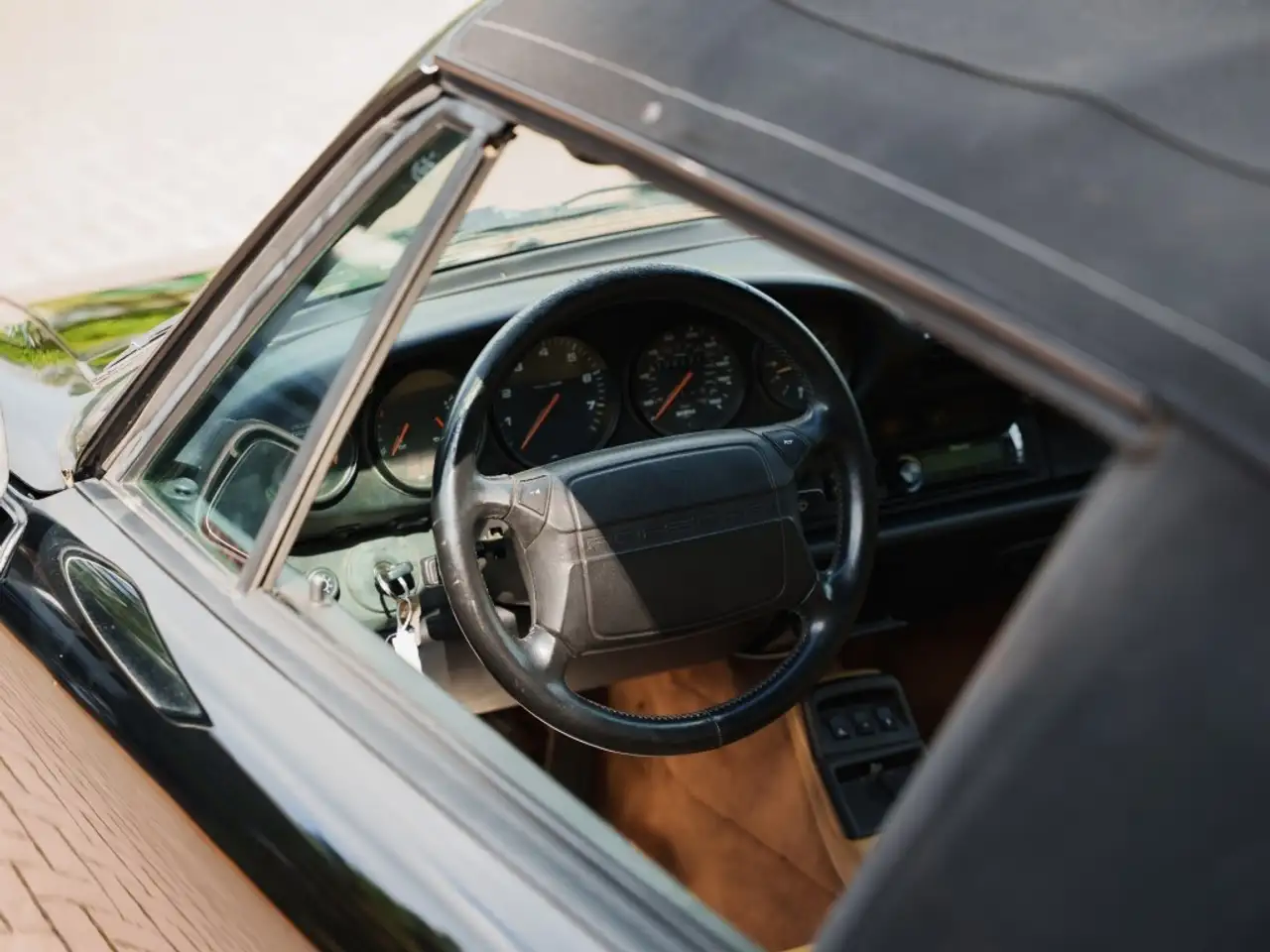 Porsche 964 911 Carrera 2 Cabriolet â Black â Manual, foto 6