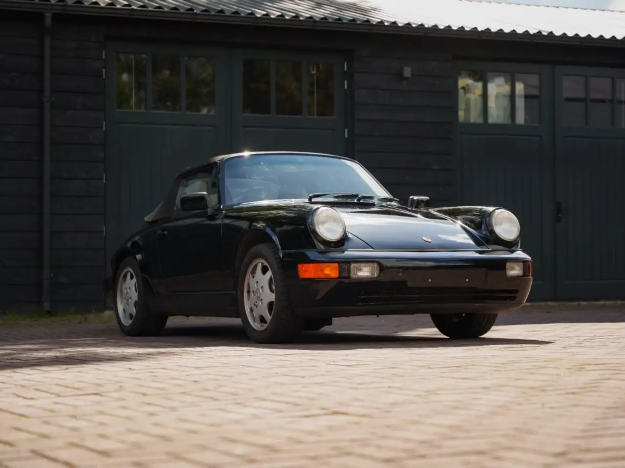 Porsche 964 911 Carrera 2 Cabriolet â Black â Manual, foto 4