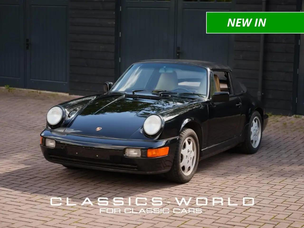 Porsche 964 911 Carrera 2 Cabriolet â Black â Manual, foto 2