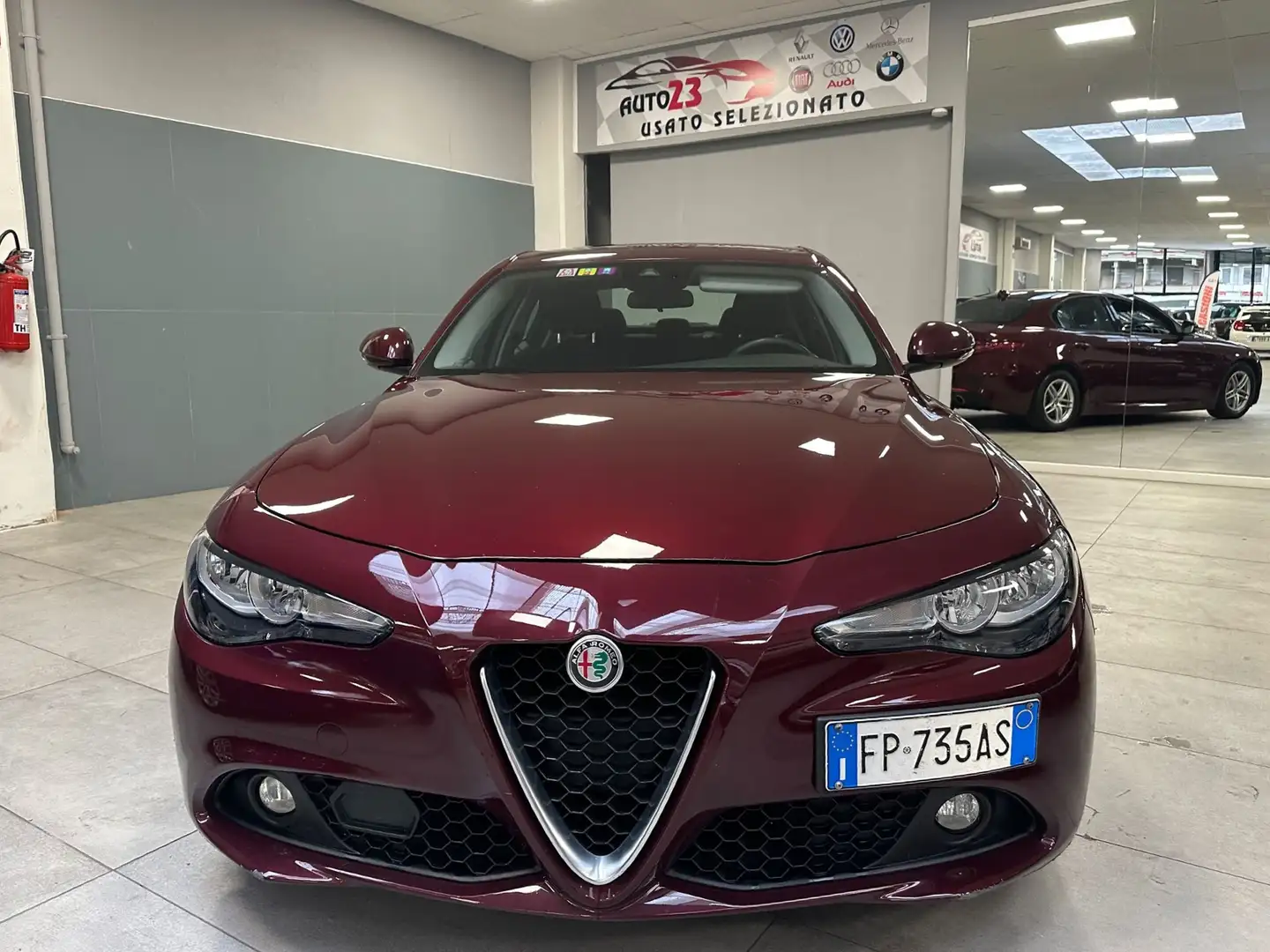 Alfa Romeo Giulia 2.2 t Business 150cv auto Rosso - 1