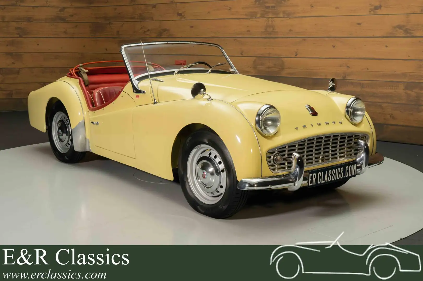 Triumph TR3 | Gerestaureerd | Goede staat | 1959 Galben - 1