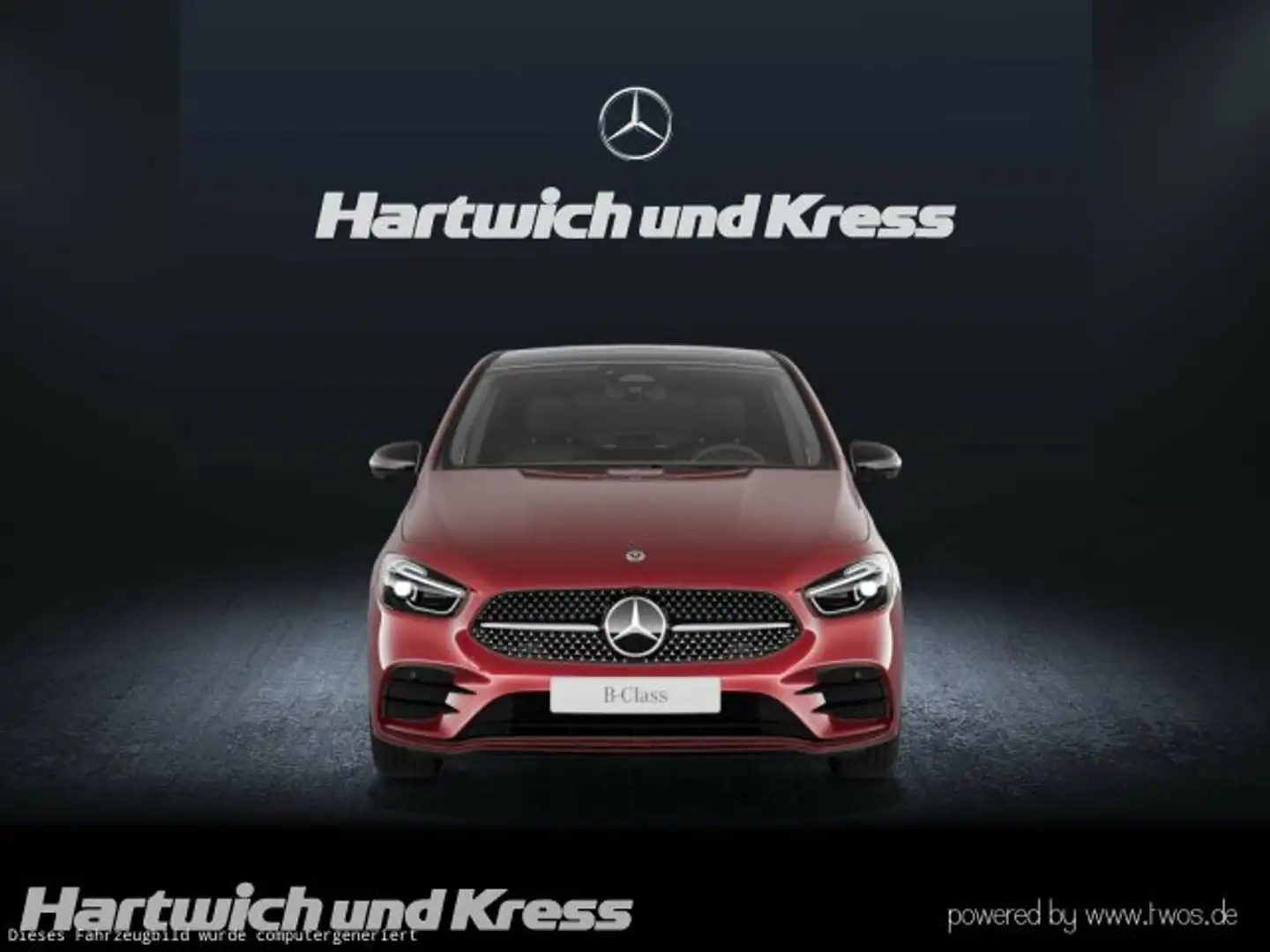 Mercedes-Benz B 250 B 250 e AMG Line Premium+Pano+Burmester+360°Kamera+Memory Rot - 2