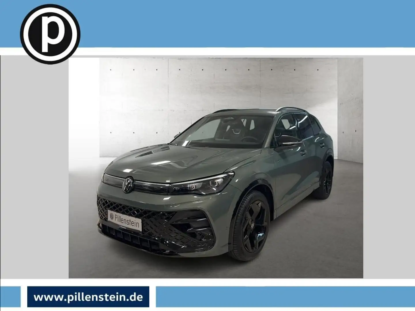 Volkswagen Tiguan R-LINE 1.5 eTSI DSG Black Style KAMER NAVI ACC SHZ Vert - 1