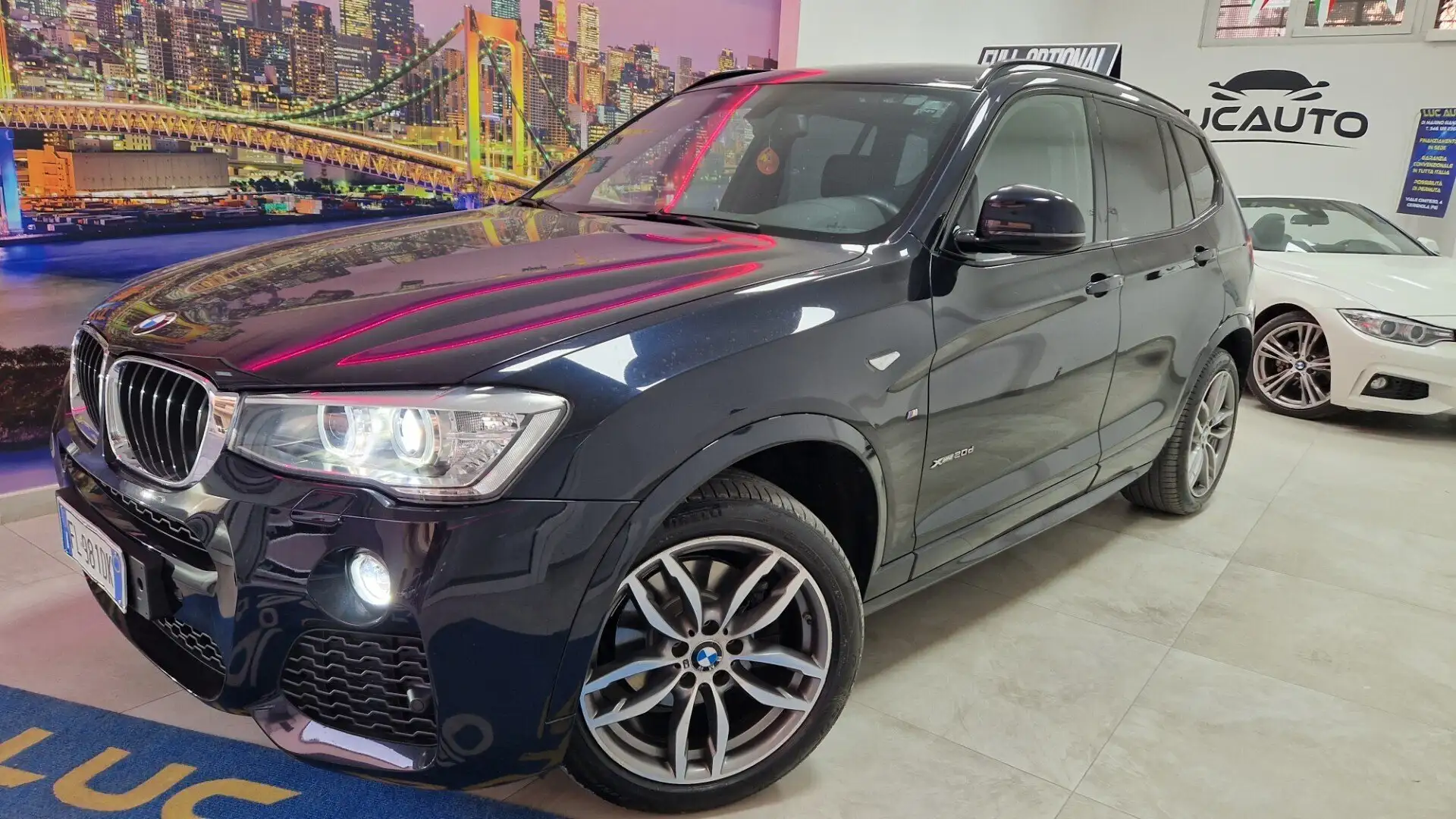 BMW X3 X3 F25 LCI 2014 xdrive20d Msport auto my16 Noir - 2