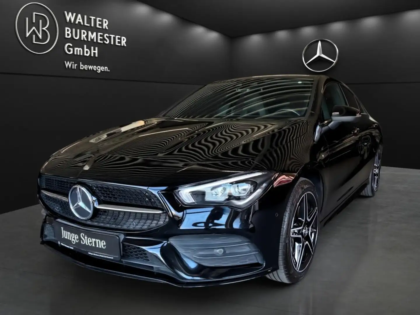 Mercedes-Benz CLA 250 e Coupé +AMG+MBUX+KAMERA+Night+Ambiente Black - 1