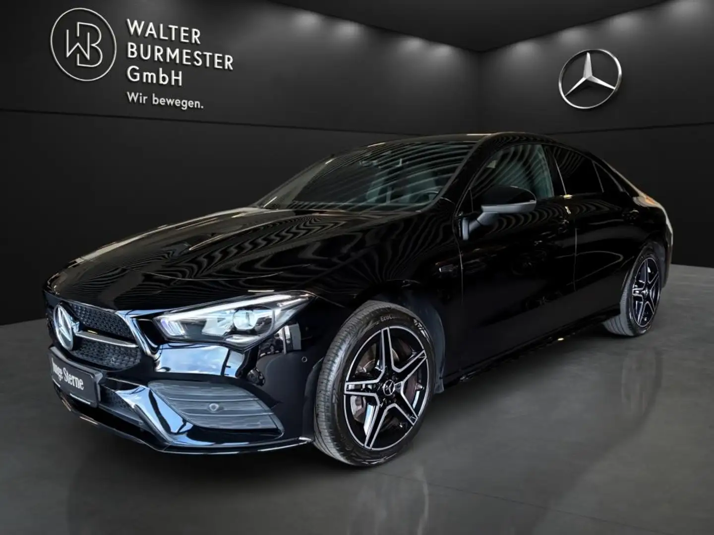Mercedes-Benz CLA 250 e Coupé +AMG+MBUX+KAMERA+Night+Ambiente Black - 2
