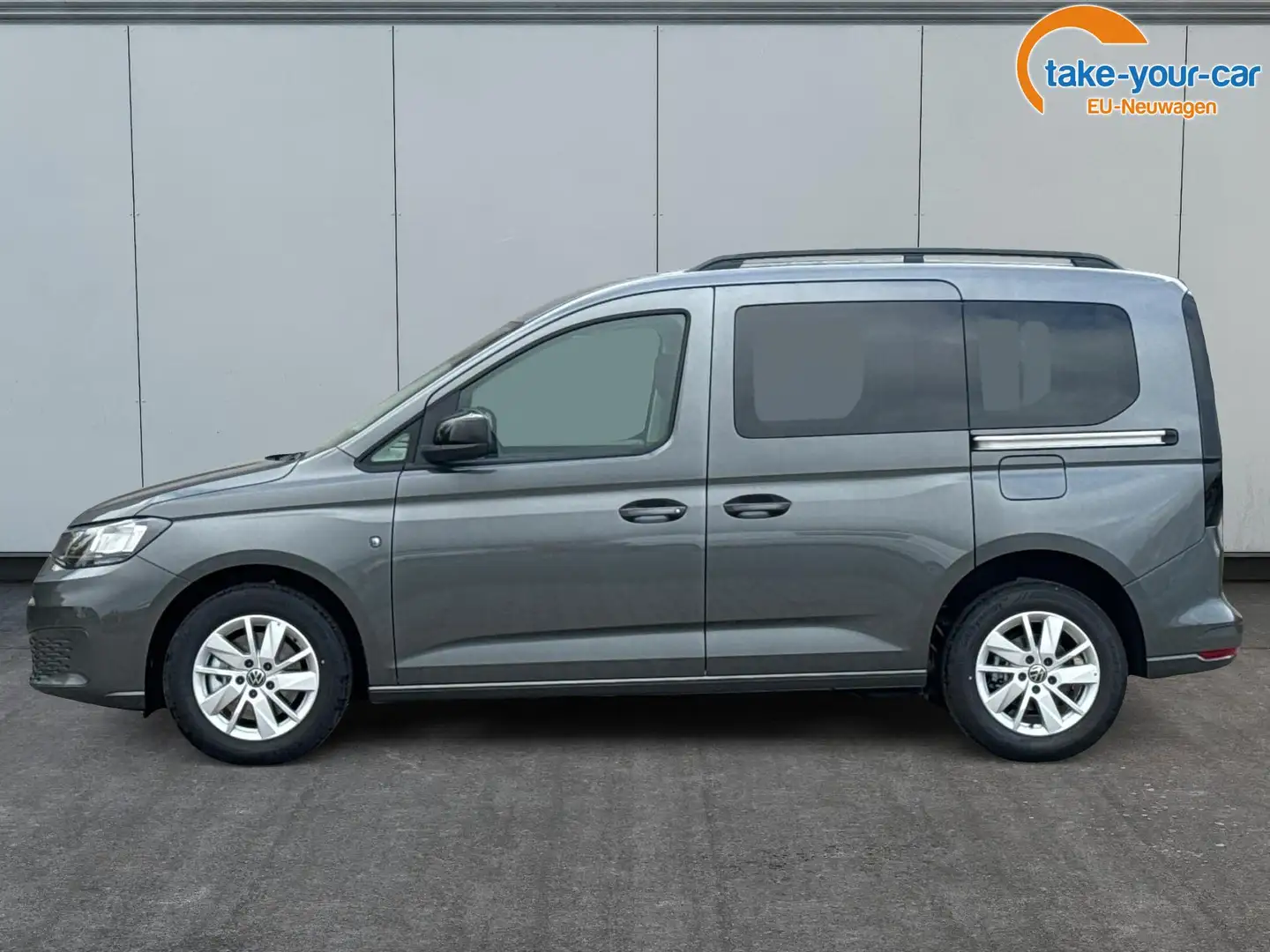 Volkswagen Caddy Life AHK+ACC+KAMERA+SHZ+KLIMA+16" ALU 1.5 TSI 8... Grau - 2